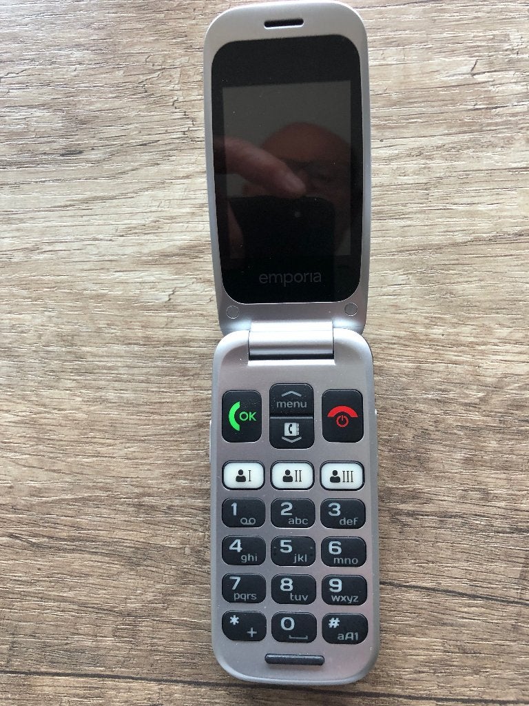 GSM emporia ONE met grote toetsen, Nieuw 25,00€, Telecommunicatie, Ophalen of Verzenden, Nieuw, Inklapmodel, Zonder abonnement