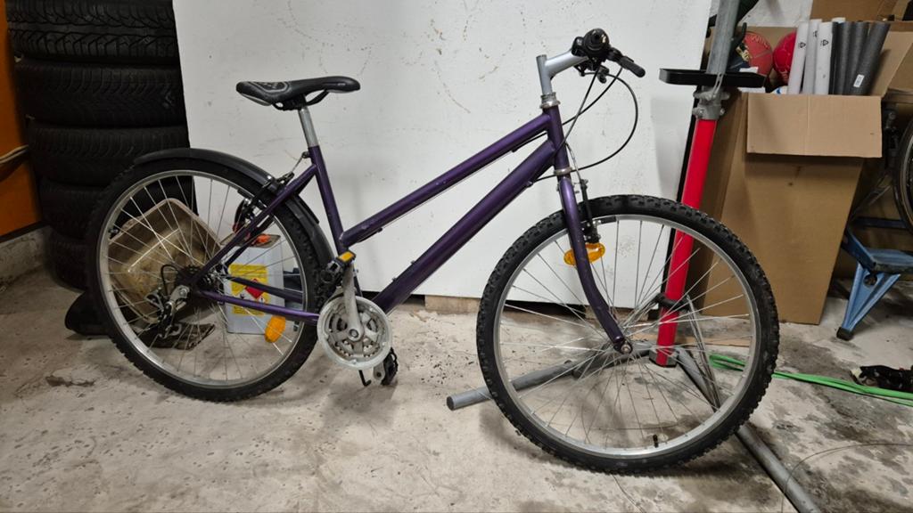 Vélo mauve 26", Ophalen