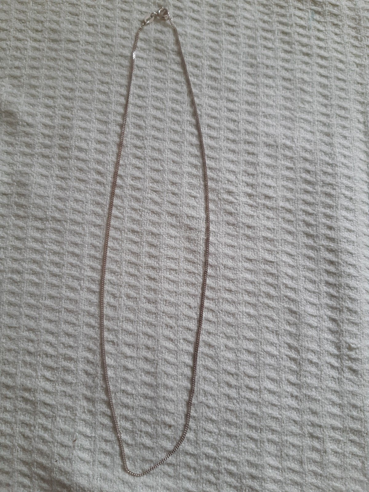 zilveren ketting, Verzenden, Zo goed als nieuw, Zilver