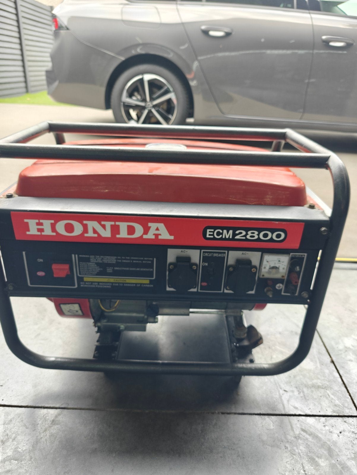 Honda ECM 2800 Aggregaat (6.5 PK), Doe-het-zelf en Bouw, Aggregaten, Ophalen, Gebruikt, Benzine