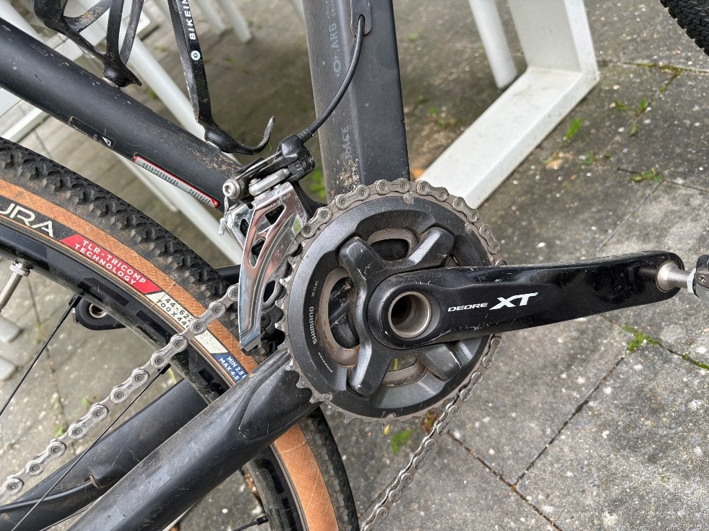 CUBE (size 17). REACTION C:62 RACE 2X12 2020, Gebruikt, Hardtail, Heren, Schijfrem