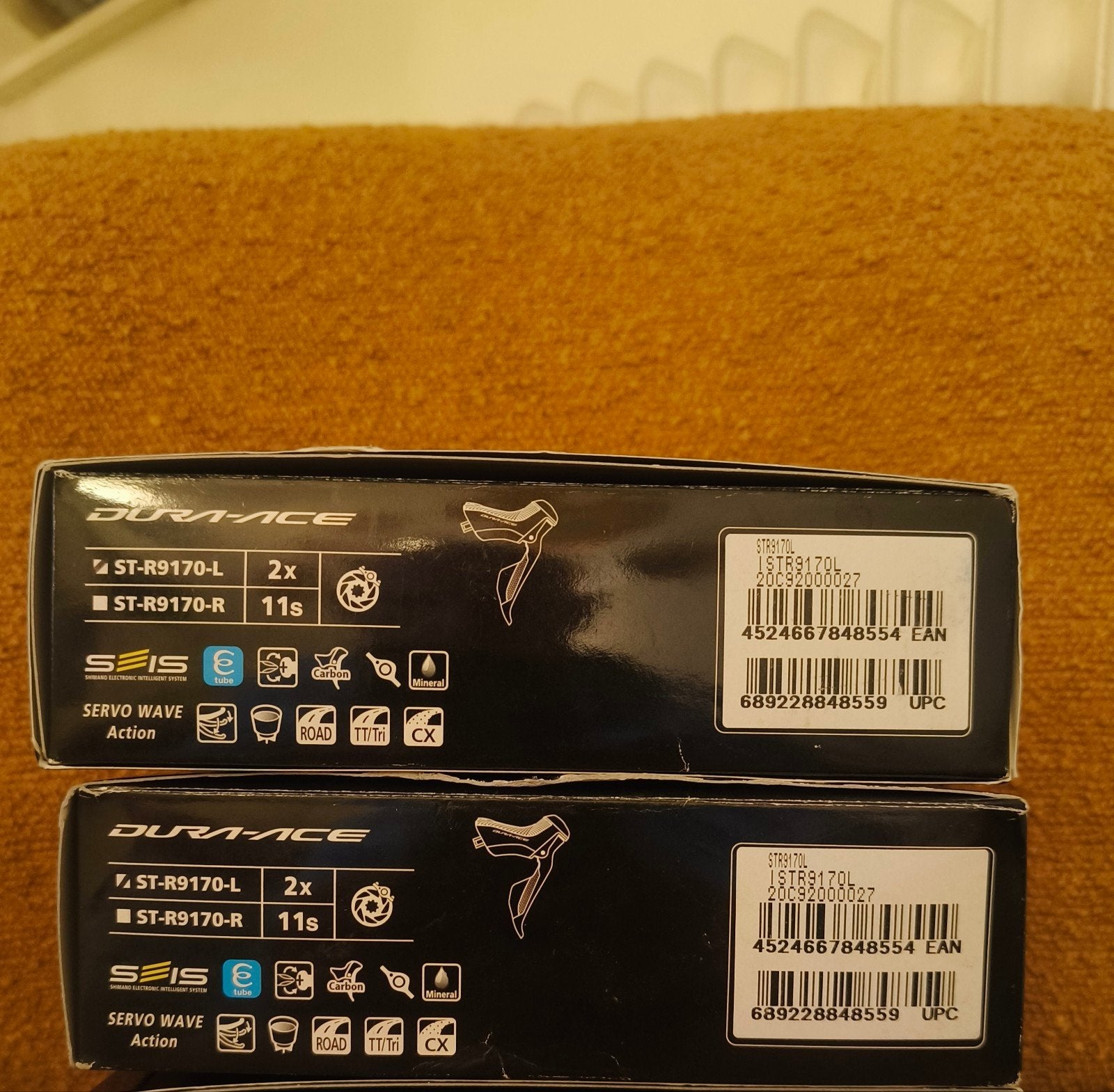 Shimano Dura- ace  Di2 ST-R9170, 2 stuks, Vélos & Vélomoteurs, Neuf, Enlèvement ou Envoi, Freins, Carbone