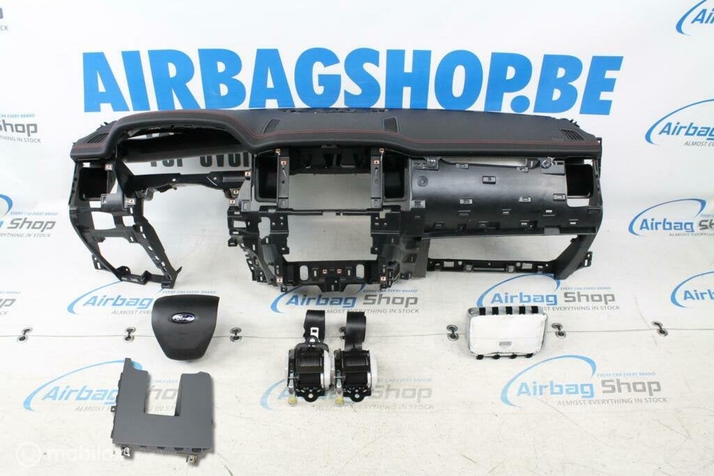 Airbag set – Dashboard rood stiksel ford ranger (2015-2018), Gebruikt, Ophalen of Verzenden