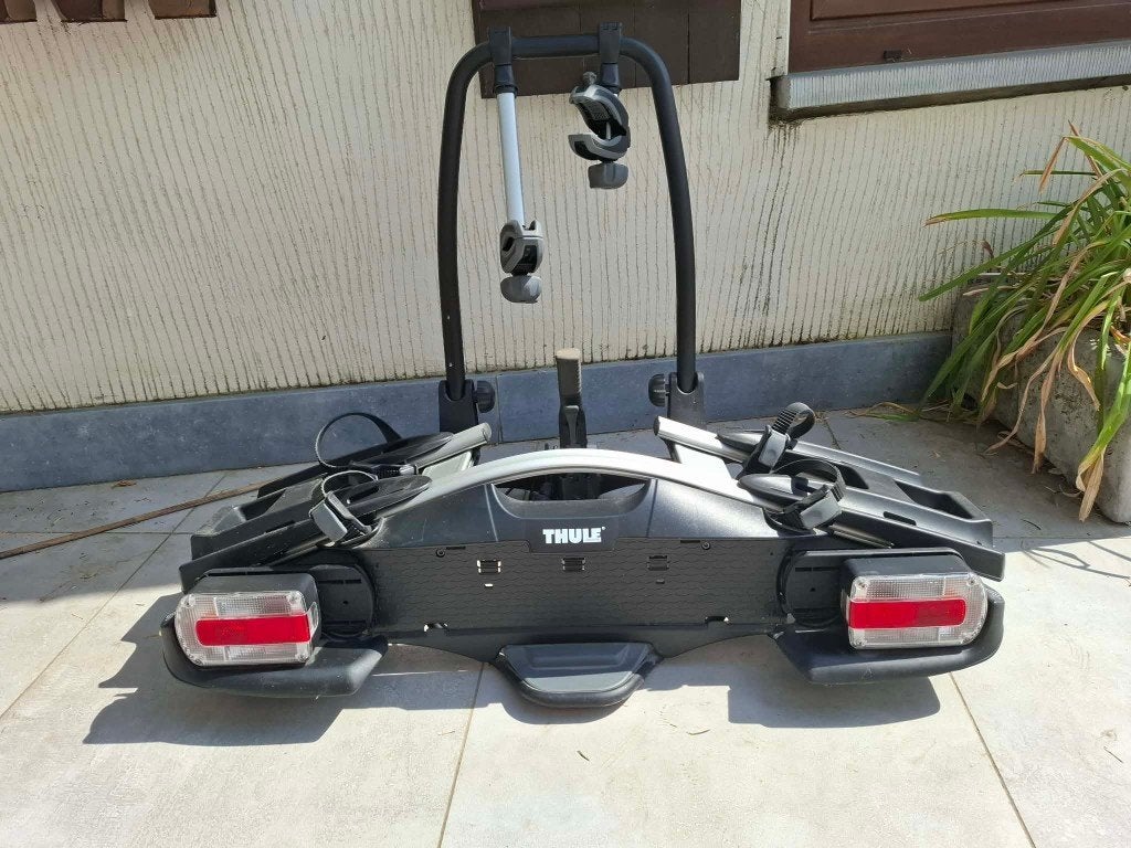 Porte-vélos Thule VeloCompact 927 – 3 vélos – sur attelage, Enlèvement, Utilisé