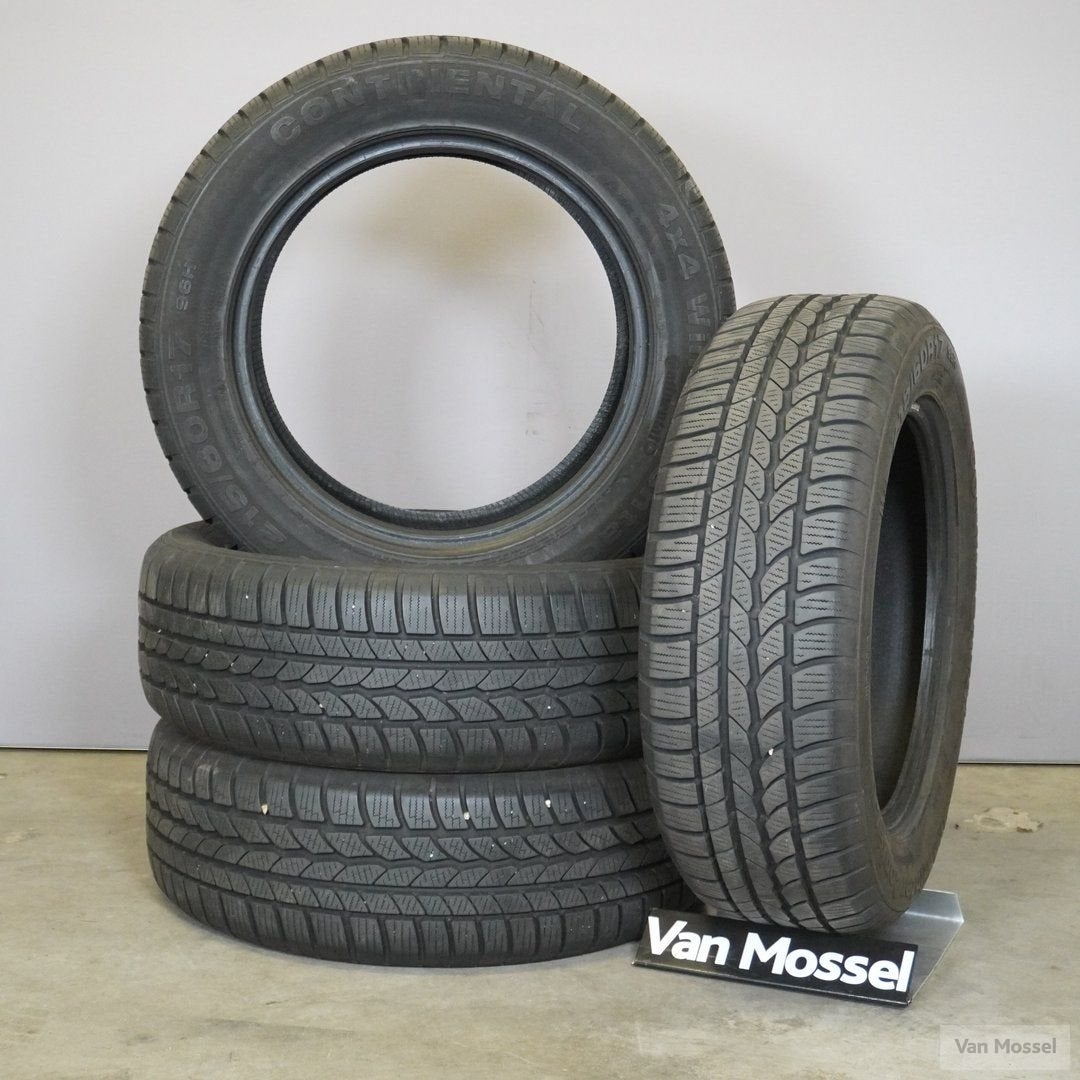 Continental 4X4 WinterContact 215/60/R17, Autos : Pièces & Accessoires, Pneus & Jantes, Véhicule de tourisme, -, Utilisé, -