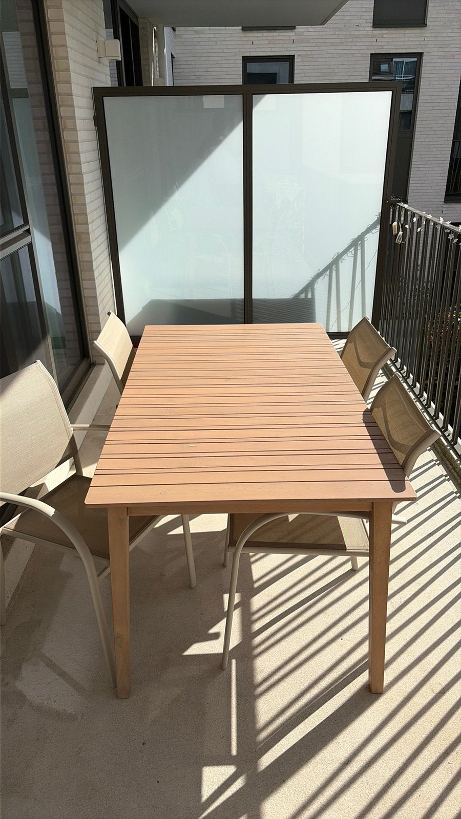 Tuintafel : L:160cm x B:75cm x H:90cm, Enlèvement, Comme neuf