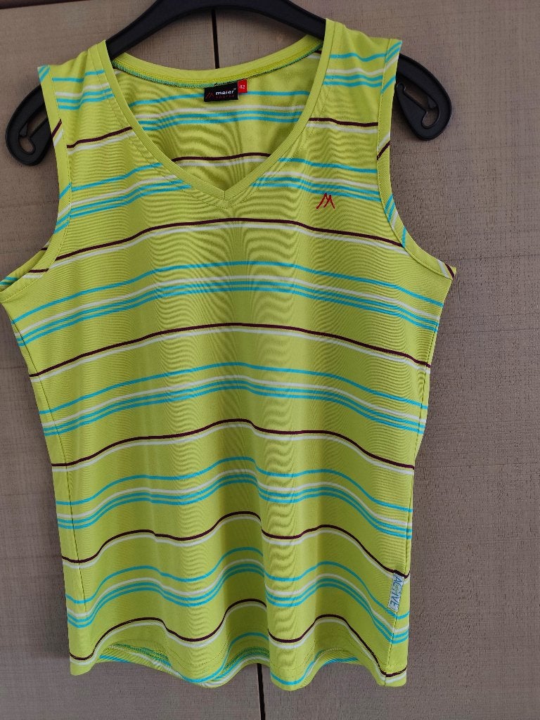 Damessporttopje Maier, maat 42, Kleding | Dames, Sportkleding, Maier, Meerkleurig, Nieuw, Ophalen of Verzenden