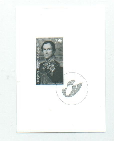 BELGIE: ZWART/WIT VELLETJE 2006, Postzegels en Munten, Ophalen of Verzenden
