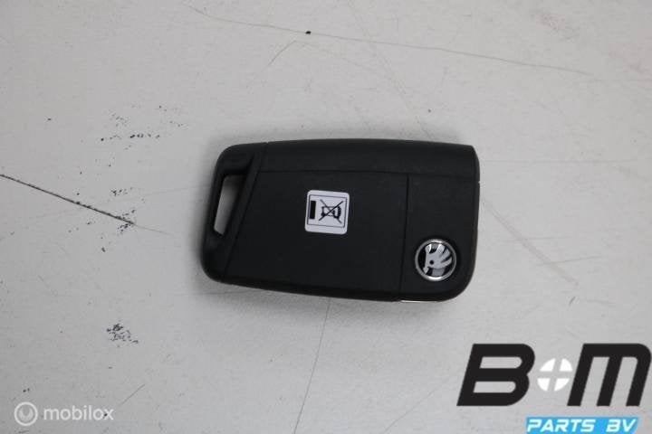 Sleutel Skoda Octavia 3 5E0959752K, Gebruikt