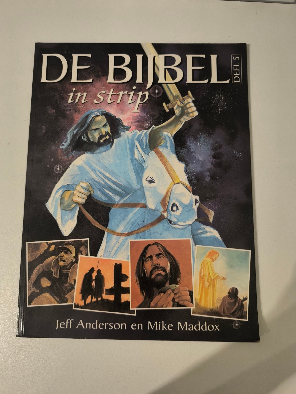 De Bijbel in strip (deel 5), Boeken, Europa, Zo goed als nieuw, Mike Maddox, Ophalen