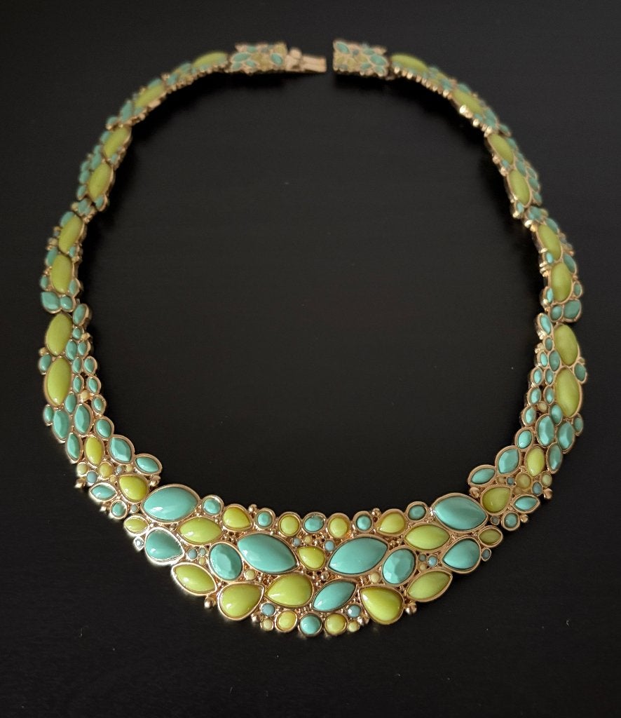 Collier Vintage Années 1970 - Bijoux de Mode, Bijoux, Sacs & Beauté, Bijoux anciens, Enlèvement ou Envoi, Autres matériaux, Collier