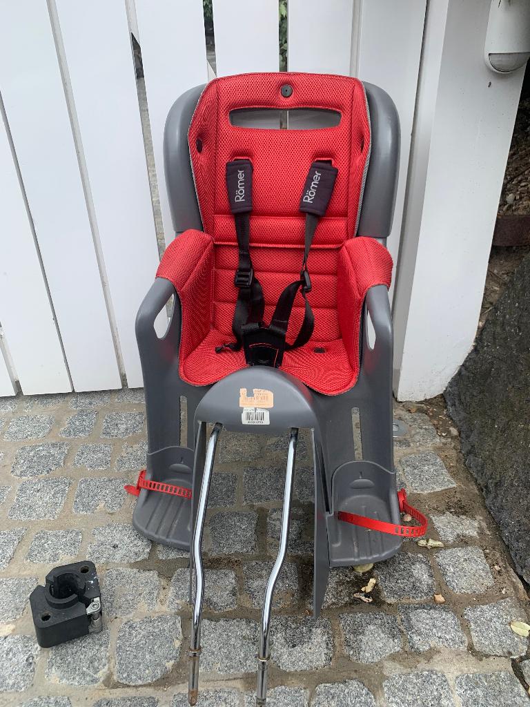 *ROMER Jockey Comfort fietsstoel*In perfecte staat, Fietsen en Brommers, Ophalen, Zo goed als nieuw, Achterzitje, Voetsteuntjes