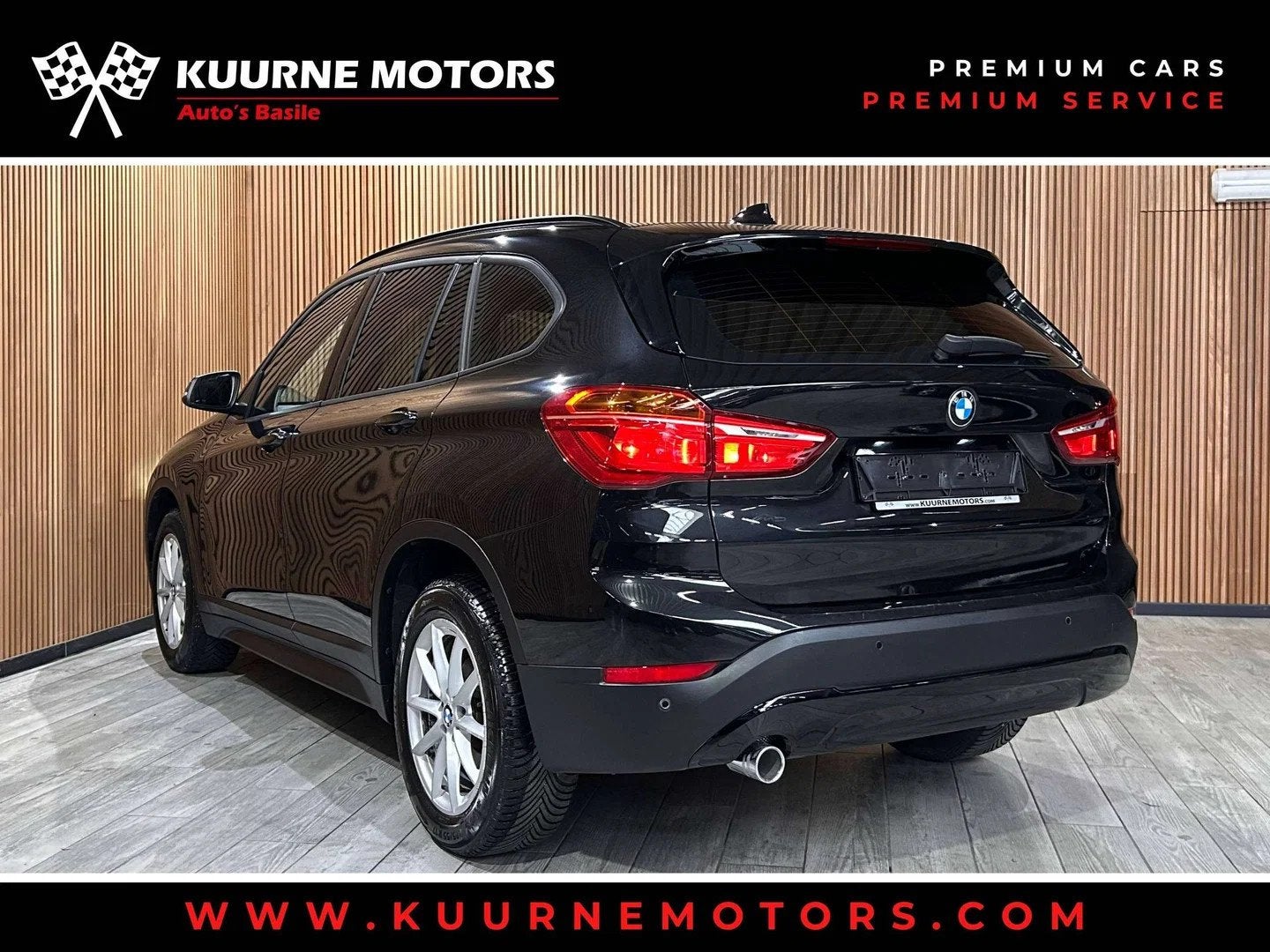 BMW X1 sDrive16d Alu17"/Leder/Gps/Cruise/Pdc/Keyless *1j gar, Gebruikt, 116 pk, Zwart, Leder