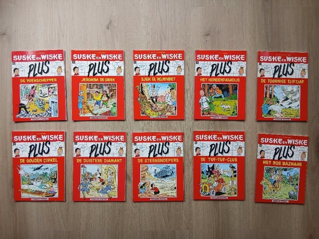 Lot Suske en Wiske Plus albums, Boeken, Ophalen of Verzenden, Willy Vandersteen