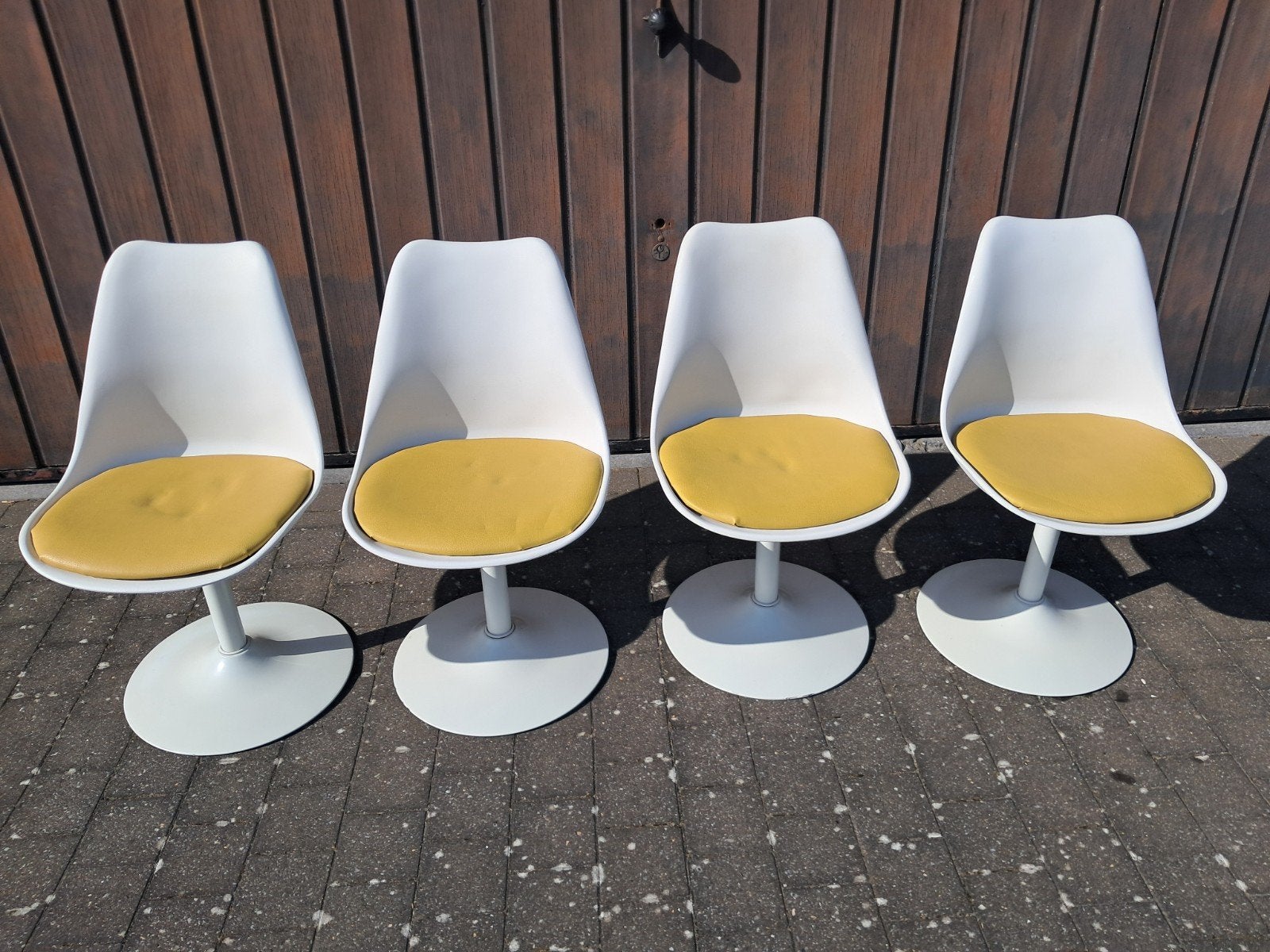 kuipstoelen, Huis en Inrichting, Ophalen, Gebruikt, Vier, Kunststof