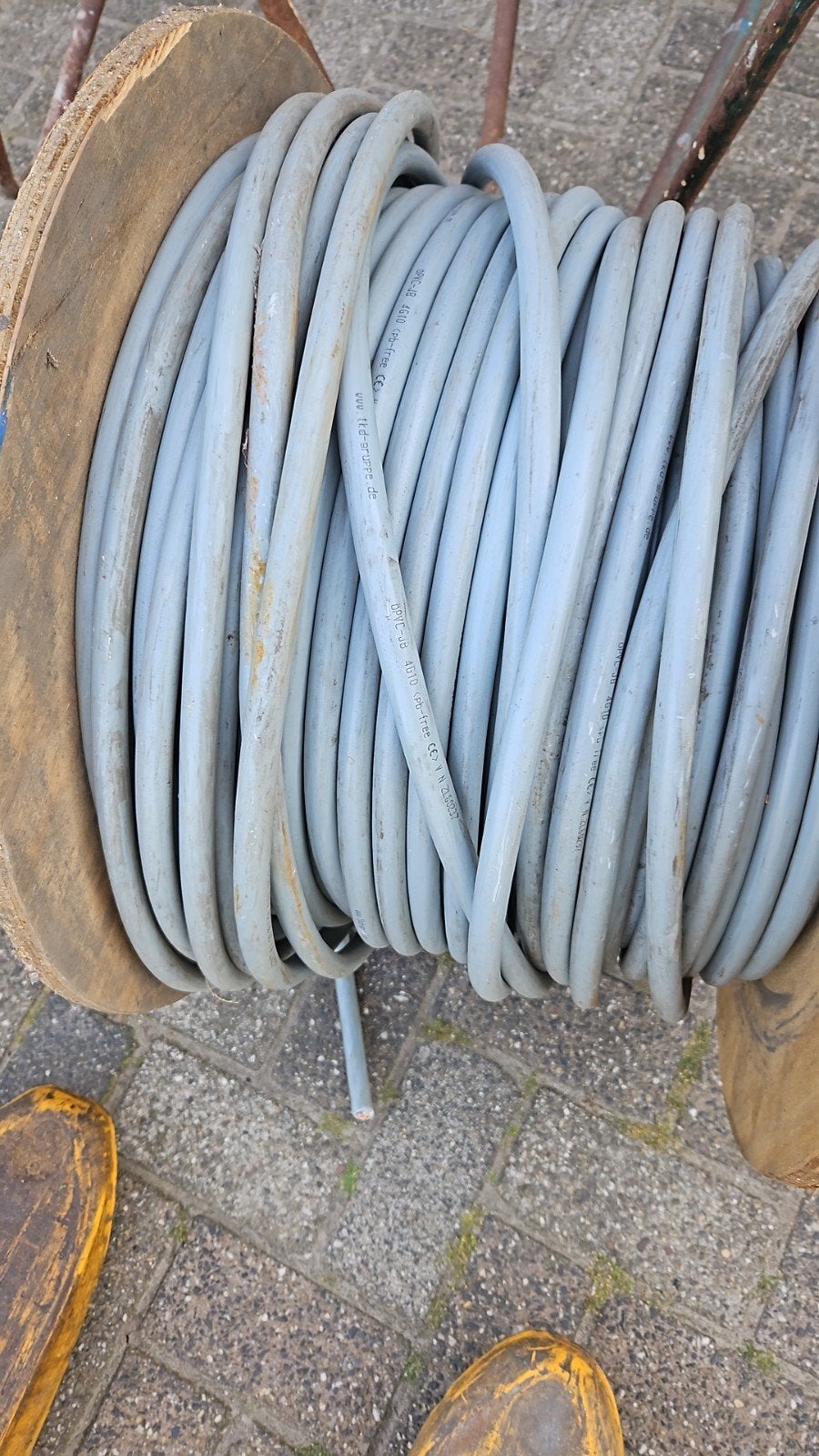 Kabel 4G10 155 meter, Enlèvement