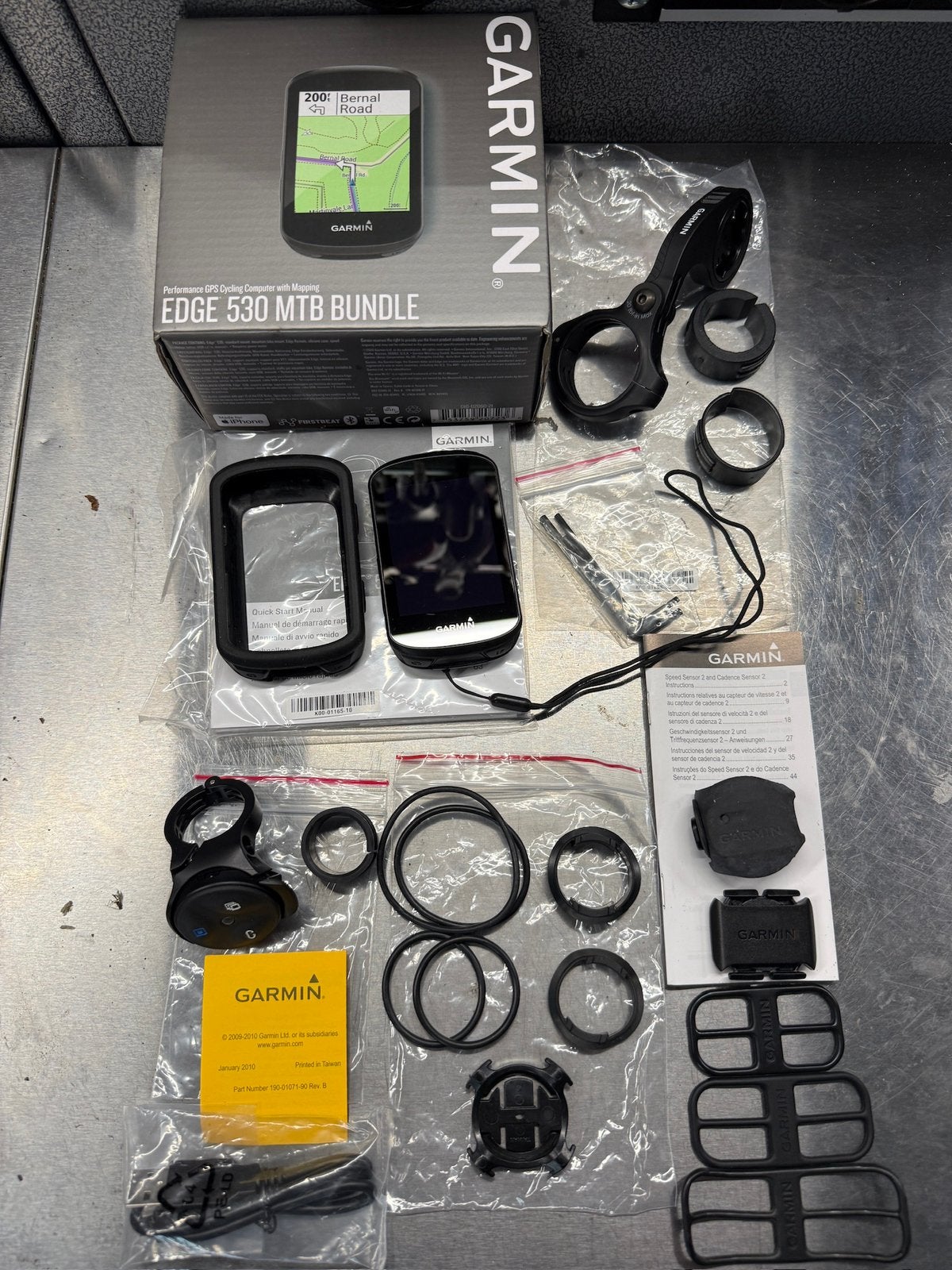 Garmin Edge 530 MTB Bundle, Fietsen en Brommers, Ophalen, Cadanssensor