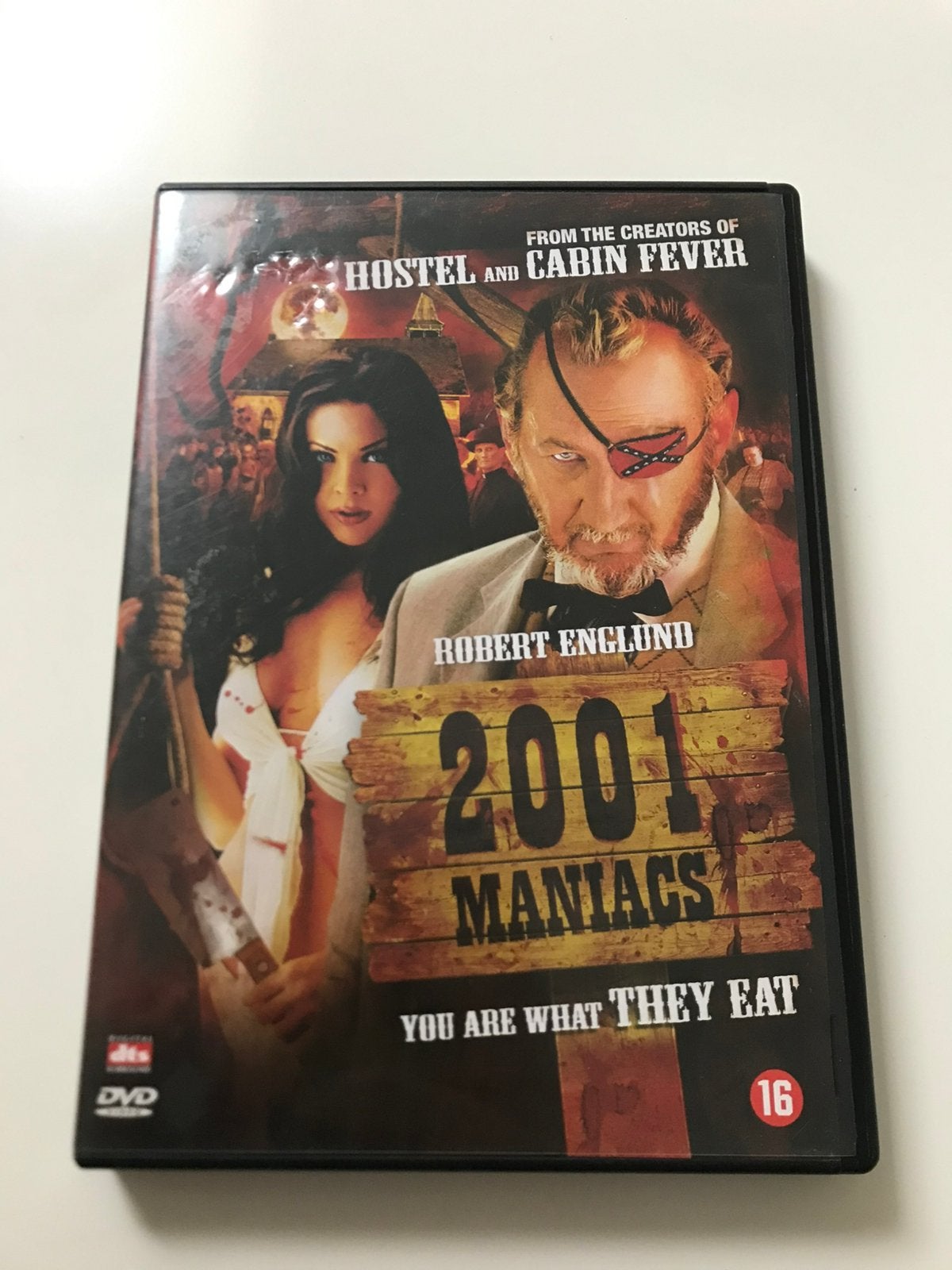 DVD 2001 maniacs, Cd's en Dvd's, Dvd's | Horror, Vampiers of Zombies, Engels, Vanaf 16 jaar, Nederlands