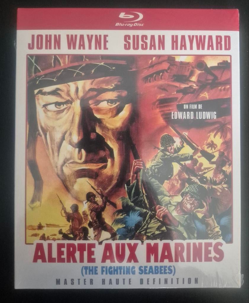 Blu-ray-waarschuwing voor de mariniers (John Wayne), Cd's en Dvd's, Ophalen of Verzenden