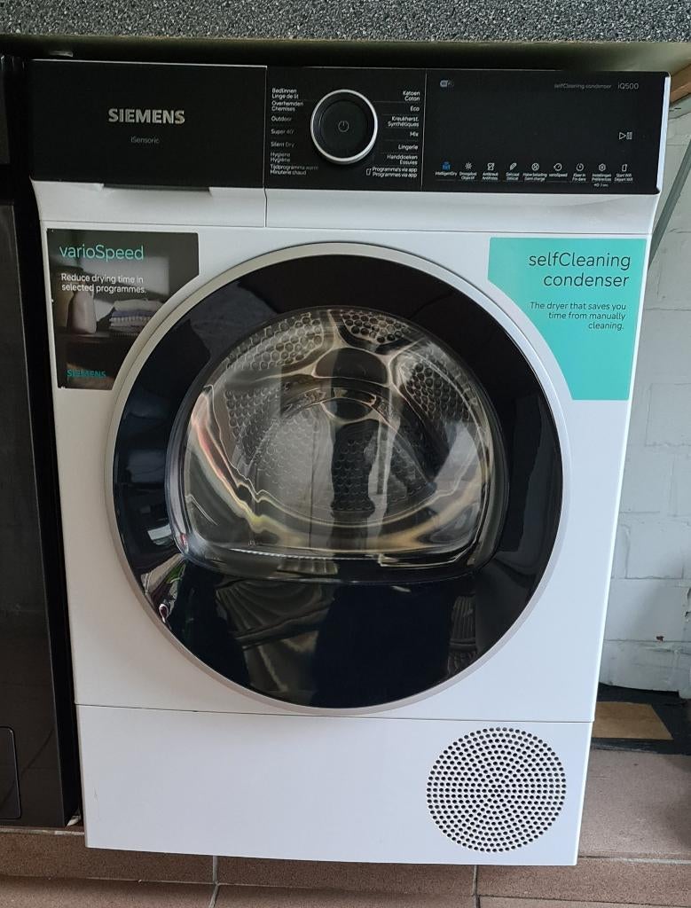 Nieuwe droogkast Siemens, Electroménager, Sèche-linge, Neuf, 6 à 8 kg, Classe énergétique A ou plus économe, 85 à 90 cm
