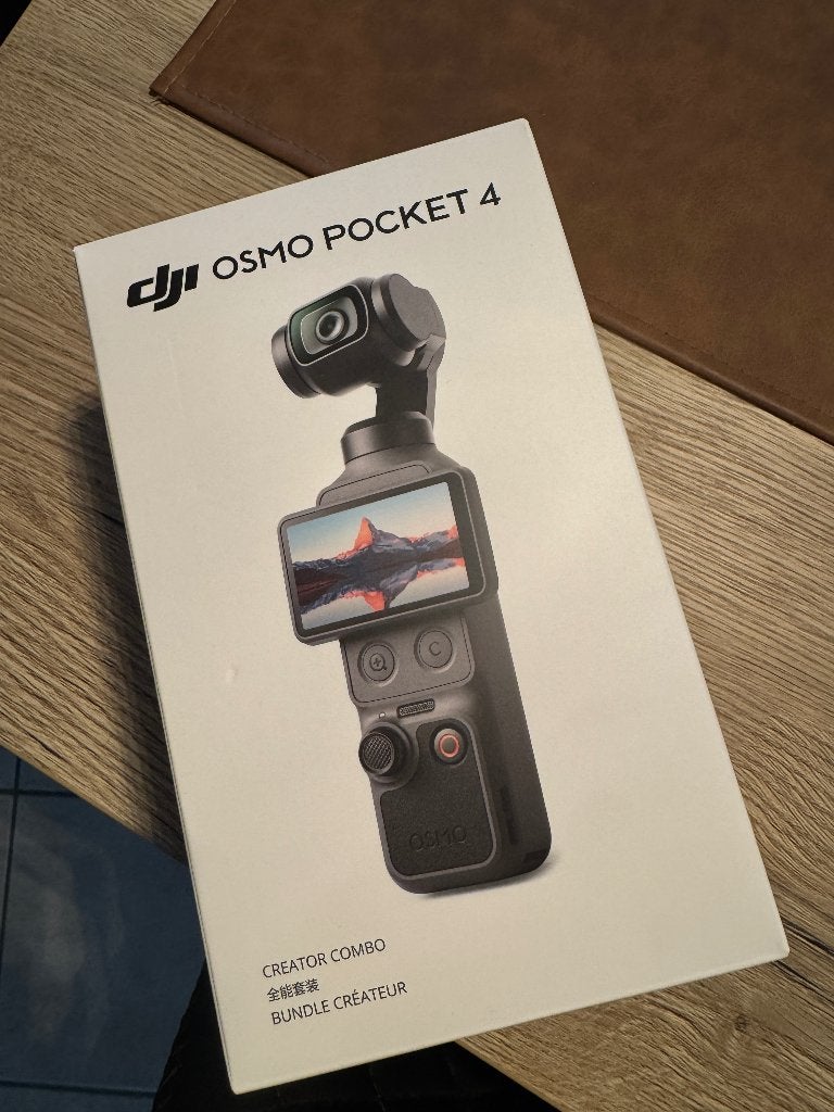 DJI Osmo Pocket 4 Creator Combo – + factuur, Enlèvement, Neuf, Autres marques
