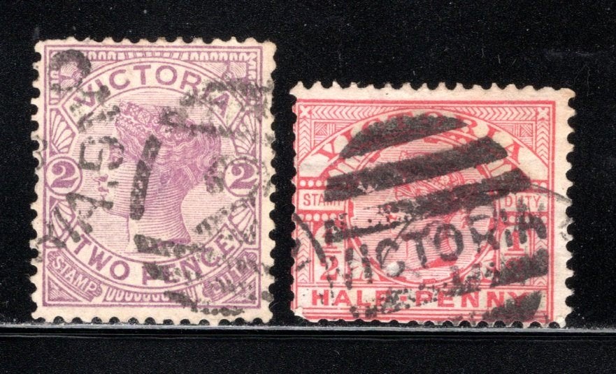 VICTORIA Lot zegels, Postzegels en Munten, Postzegels | Oceanië, Verzenden, Gestempeld