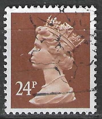 Groot-Brittannie 1989 - Yvert 1404 - Elisabeth II (ST), Postzegels en Munten, Postzegels | Europa | UK, Verzenden, Gestempeld