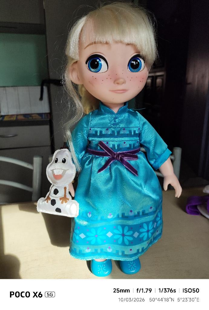 Poupée Disney, Envoi, Comme neuf, Poupée