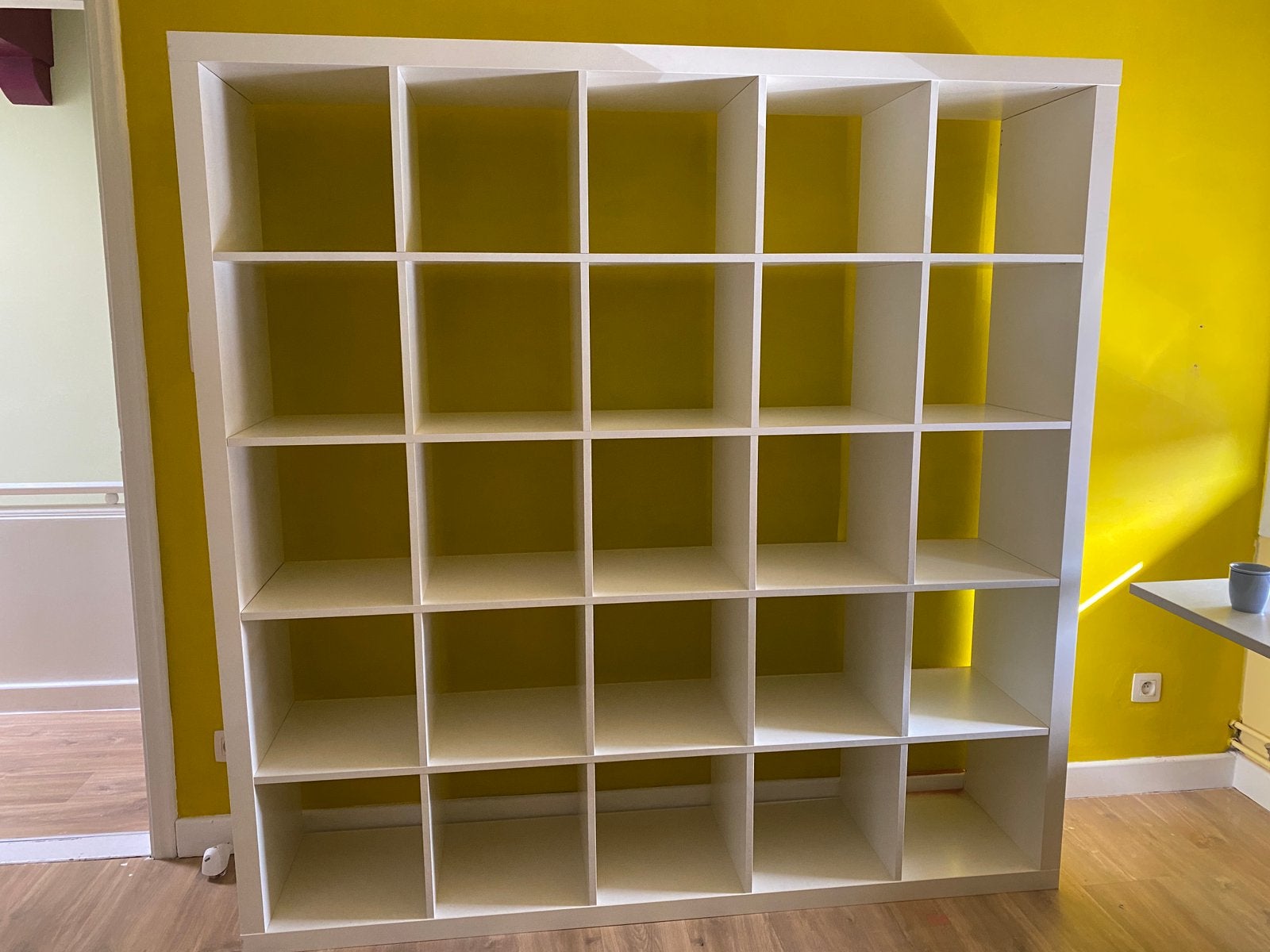 Kallax witte kast van Ikea, Huis en Inrichting, Ophalen, Met plank(en), Gebruikt, 150 tot 200 cm
