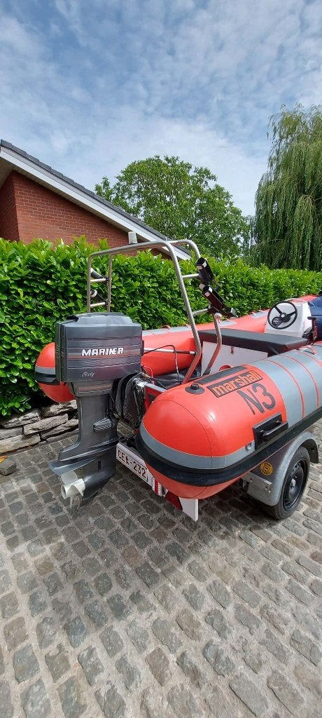 Bateaux semi rigide, Gebruikt, Buitenboordmotor, Rib, Polyester