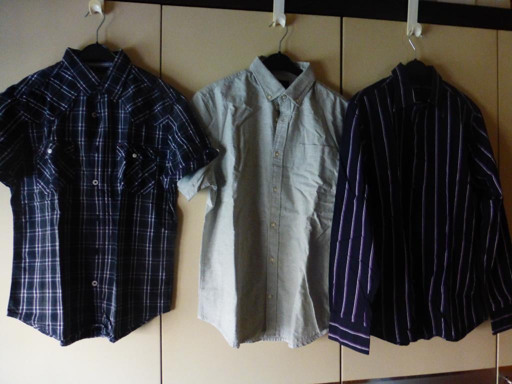 3 chemises T: M = 6€ pour les 3 ! ! !, Vêtements | Hommes, Chemises, Enlèvement ou Envoi