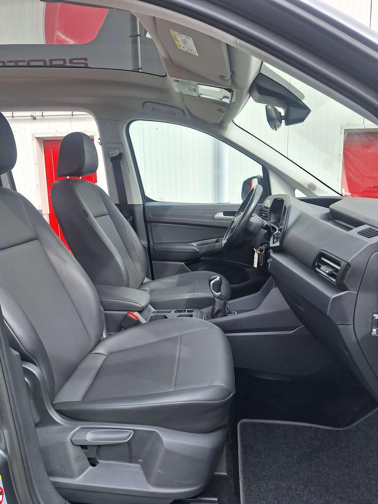 Volkswagen Caddy 1.5TSI Business Pano dak/Leder/Carplay/Andr, Auto's, Volkswagen, USB, 4 cilinders, Bedrijf, Overige carrosserie
