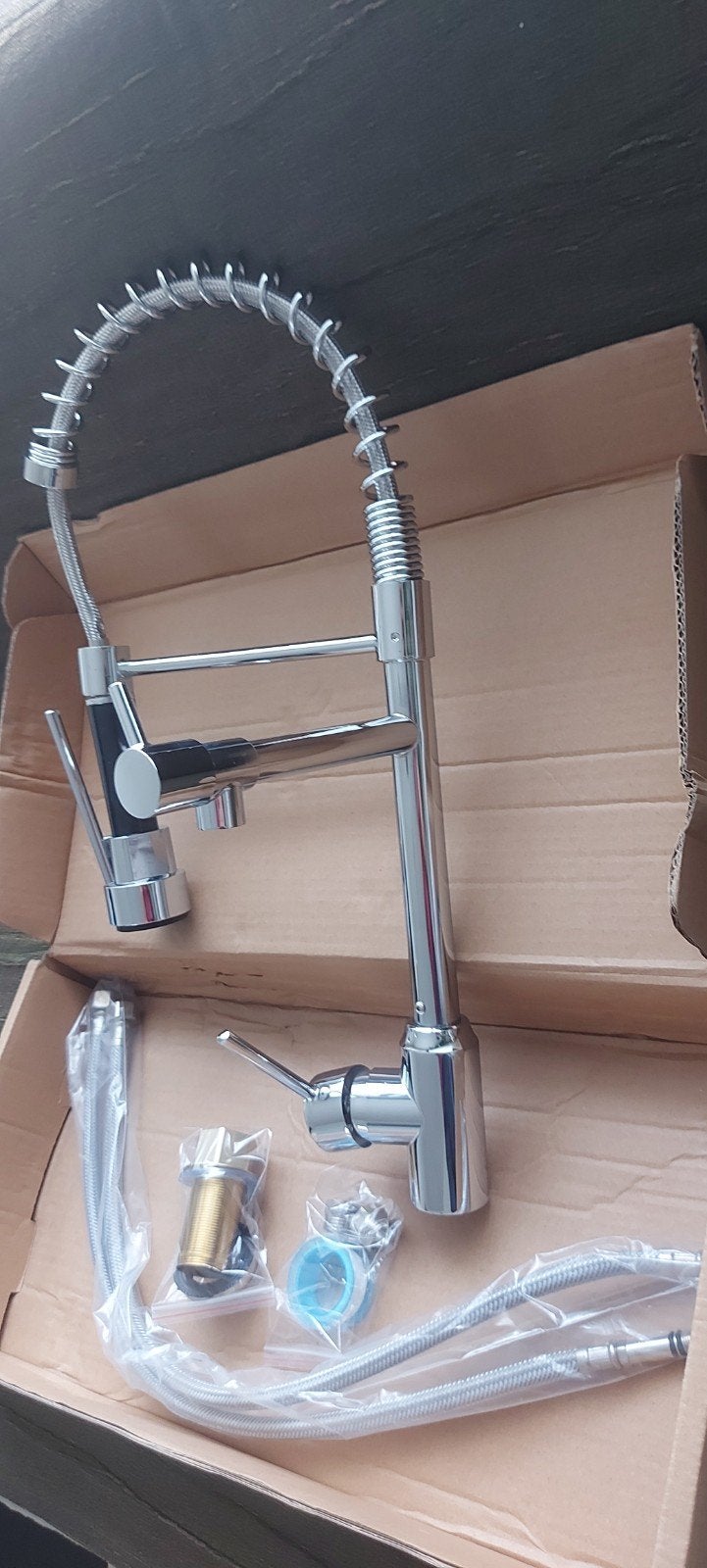 Robinet de cuisine professionnel avec nouvelle douche, Enlèvement ou Envoi