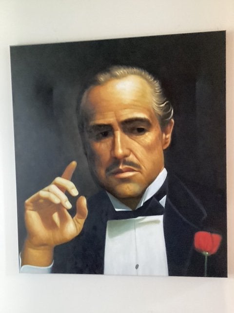The Godfather  (schilderij), Antiek en Kunst, Kunst | Schilderijen | Modern, Ophalen