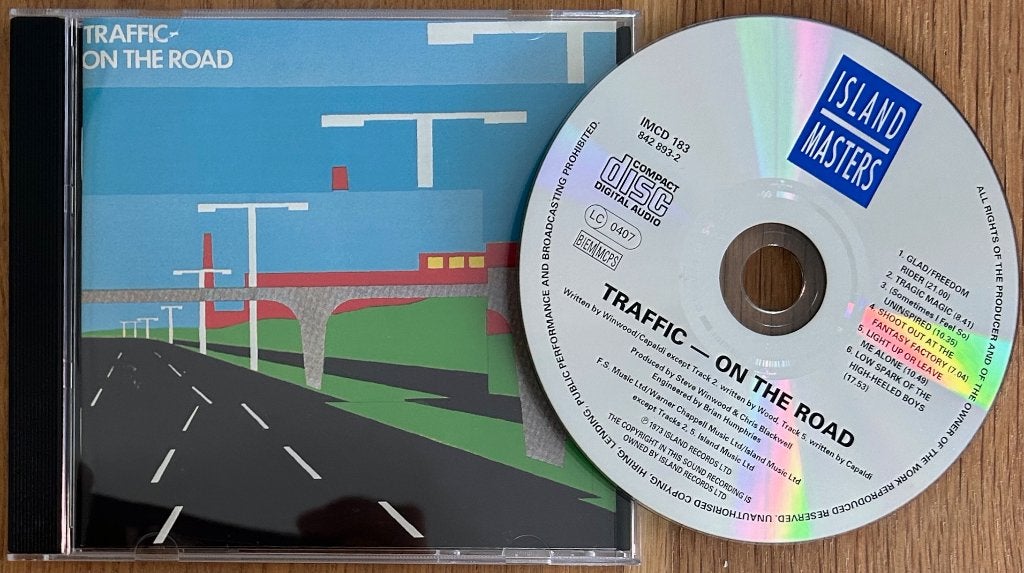 TRAFFIC - Live/On the road ( CD ), CD & DVD, CD | Rock, Envoi, Comme neuf, Rock classique