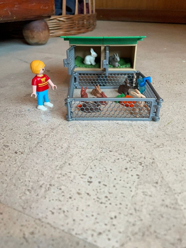 Playmobil Konijntjesset, Kinderen en Baby's, Speelgoed | Playmobil, Ophalen, Wild life, Gebruikt, Complete set