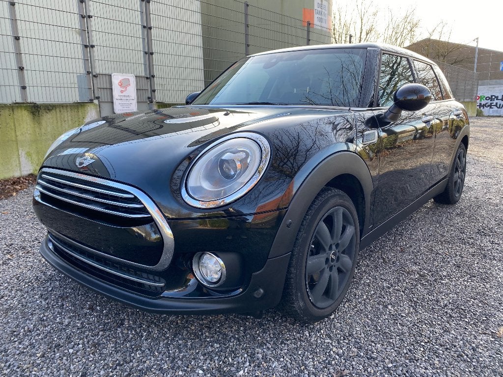 Mini Cooper Clubman TVA 1.5e gear auto 89000km 2017 volledig, Auto's, Dealer onderhouden, 4 cilinders, Zwart, 1500 cc