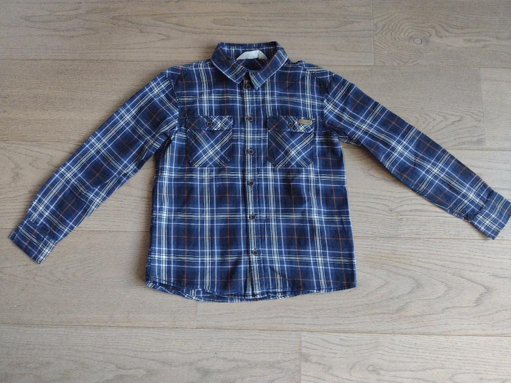 Overhemdje maat 134 - In perfecte staat., Kinderen en Baby's, Ophalen, H&M, Overhemd of Blouse, Zo goed als nieuw