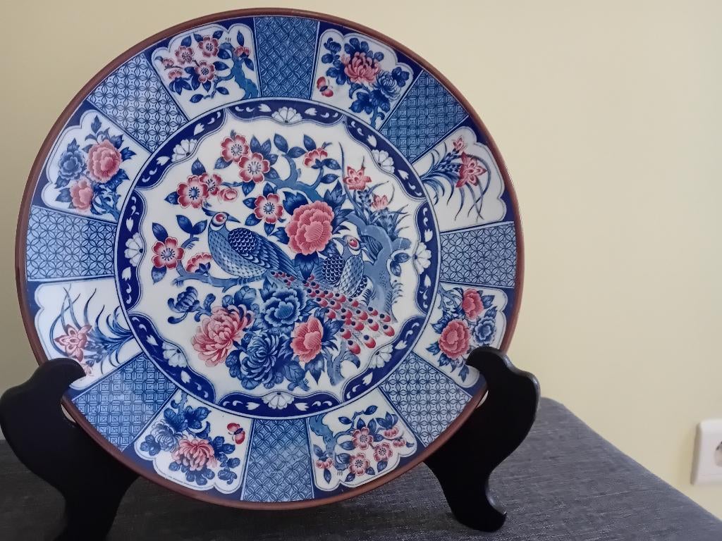 Aardewerken borden blauw/ wit, Enlèvement
