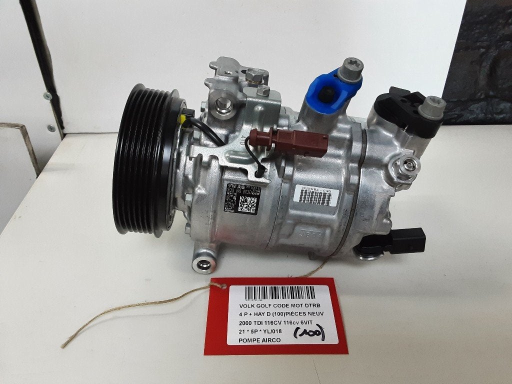 COMPRESSEUR CLIMATISATION Golf VIII (CD1) (3Q0816803D), Volkswagen, Volkswagen AG, Utilisé, Kundenbetreuung@volkswagen.de