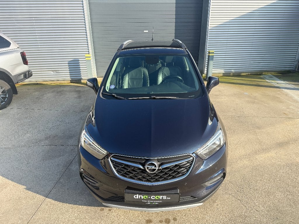 Mokka X 1.4 Turbo / LEDER | CAM | APPLE CAR | ZETEL- & STVER, Auto's, Voorwielaandrijving, 4 cilinders, Zwart, Leder