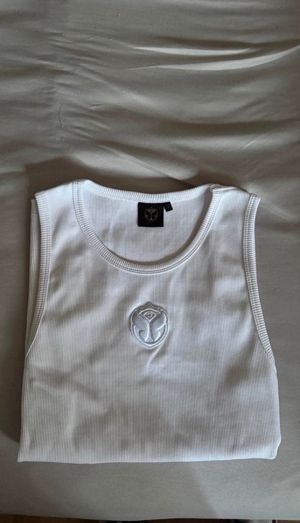 Tomorrowland tanktop, Ophalen, Tomorrowland, Wit, Nieuw