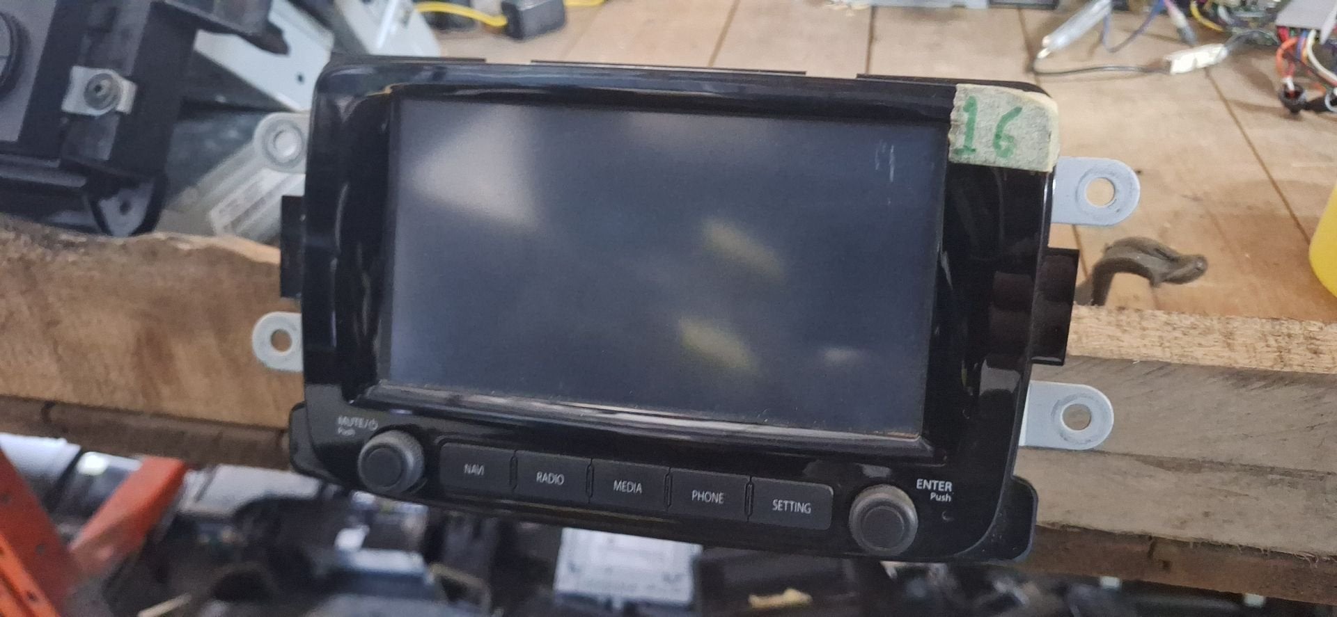 Originele Renault Multimediasysteem / Navigatie Display - Hu, -, Utilisé, -, -
