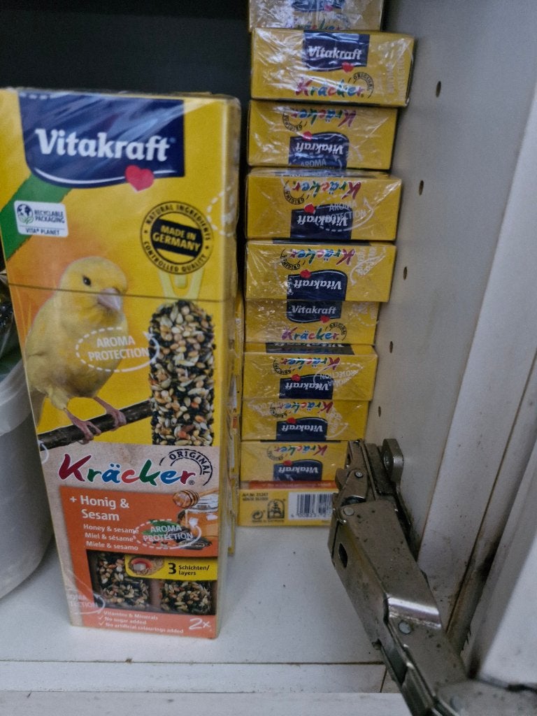 Vitakraft kanarie stokjes honing en sesam, Dieren en Toebehoren