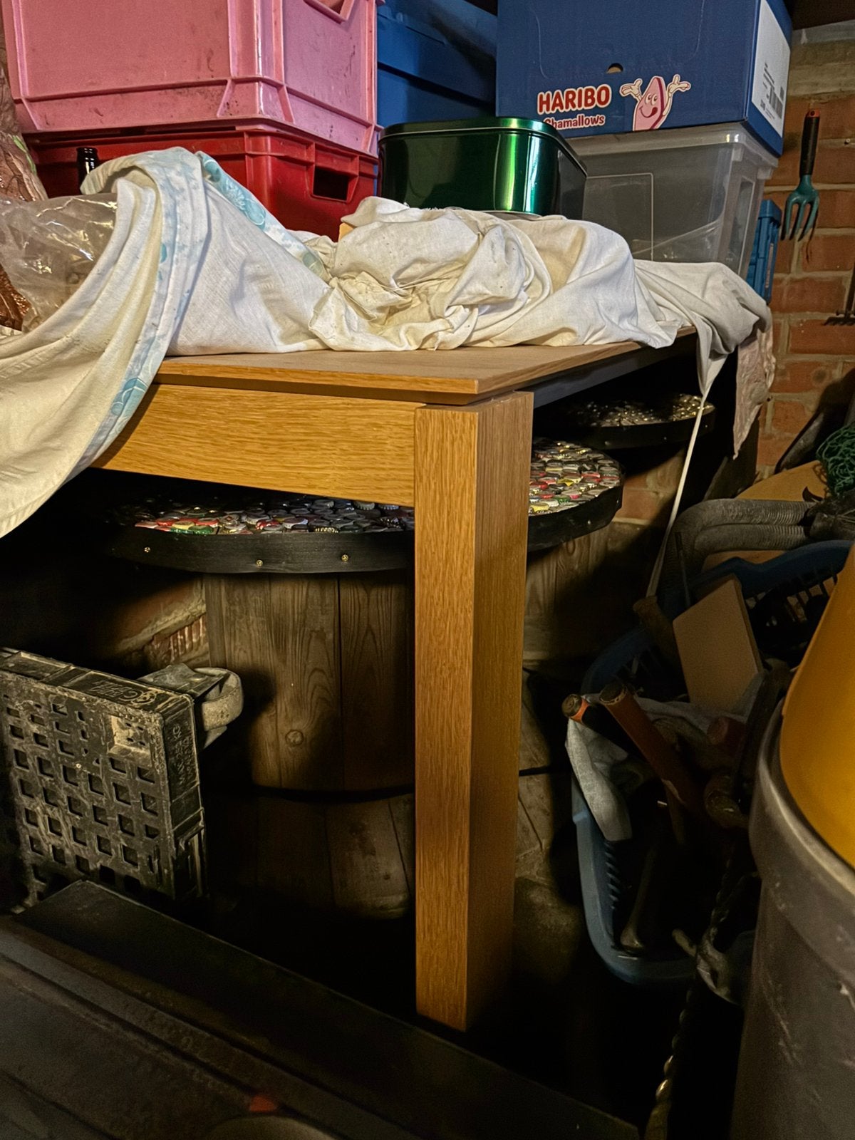 Tafel, Ophalen