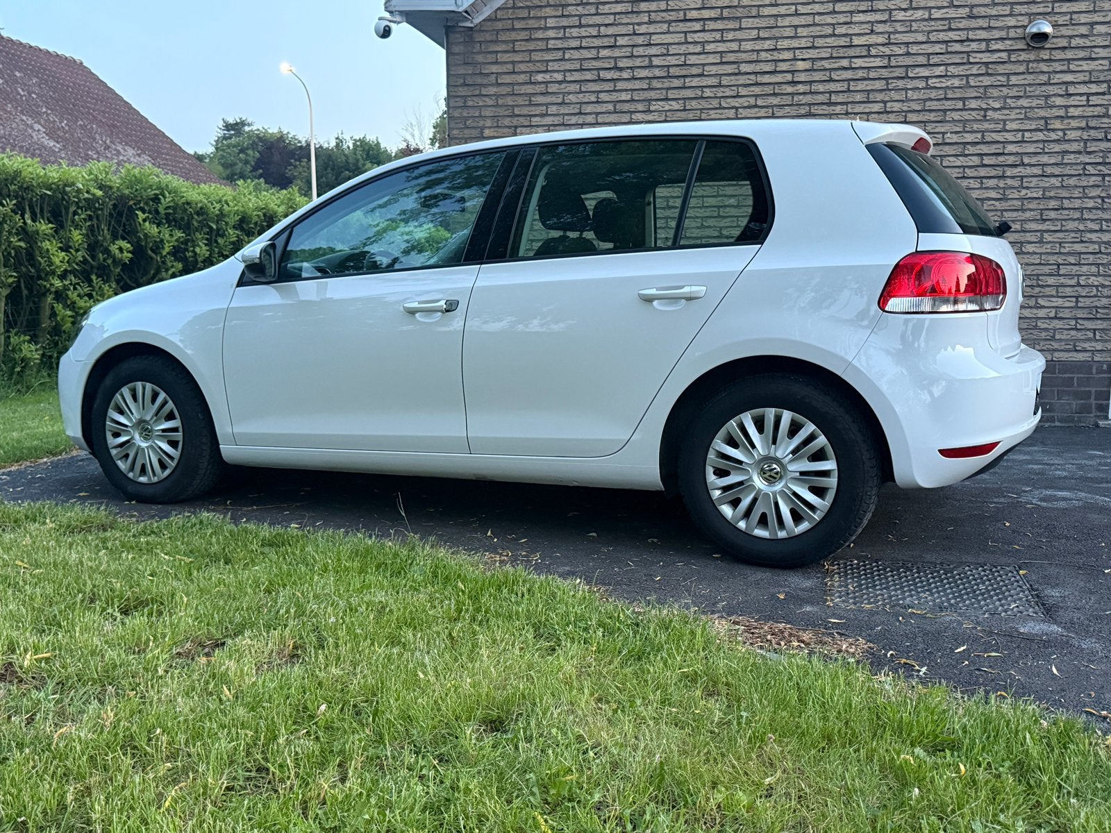 Volkswagen Golf 6, 2010, eerste eigenaar, 24000 km, 1,4, Auto's, Voorwielaandrijving, Euro 5, Zwart, Wit