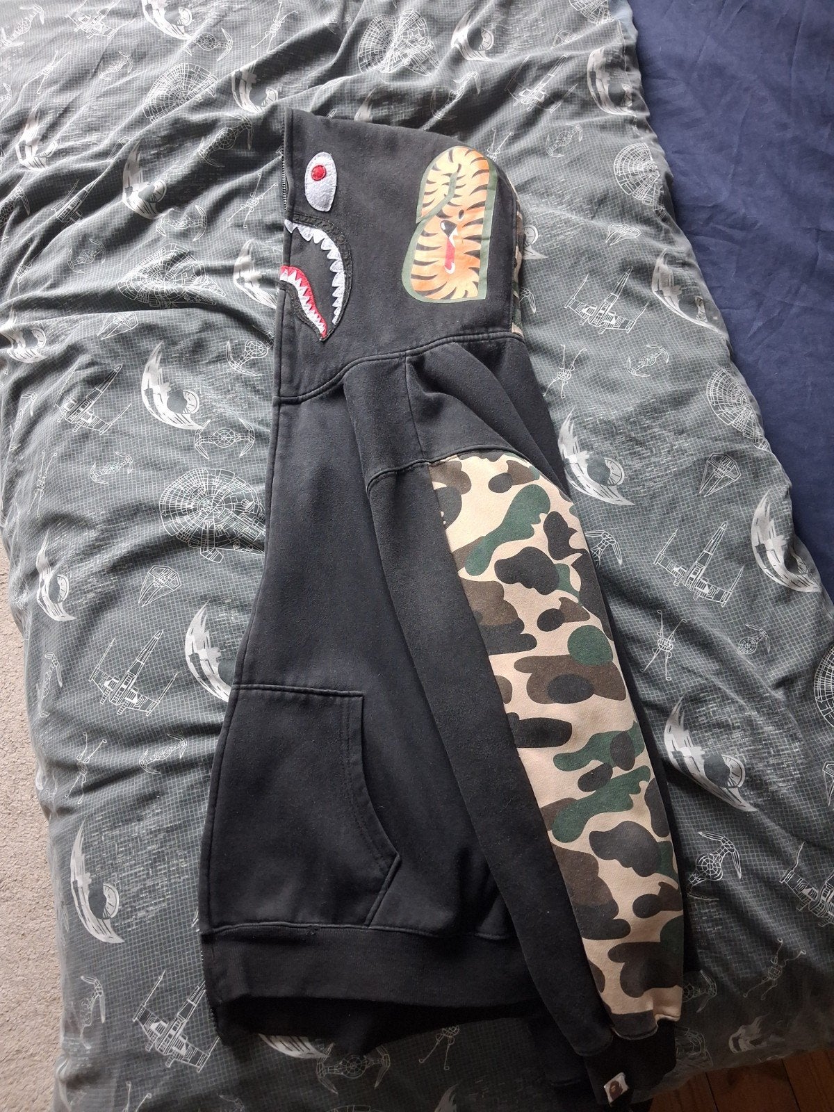 bape hoodie, Vêtements | Hommes, Taille 52/54 (L), Enlèvement, Porté, Bape