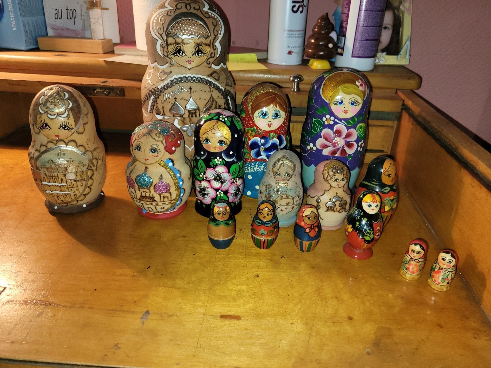 Russische poppen, Ophalen of Verzenden