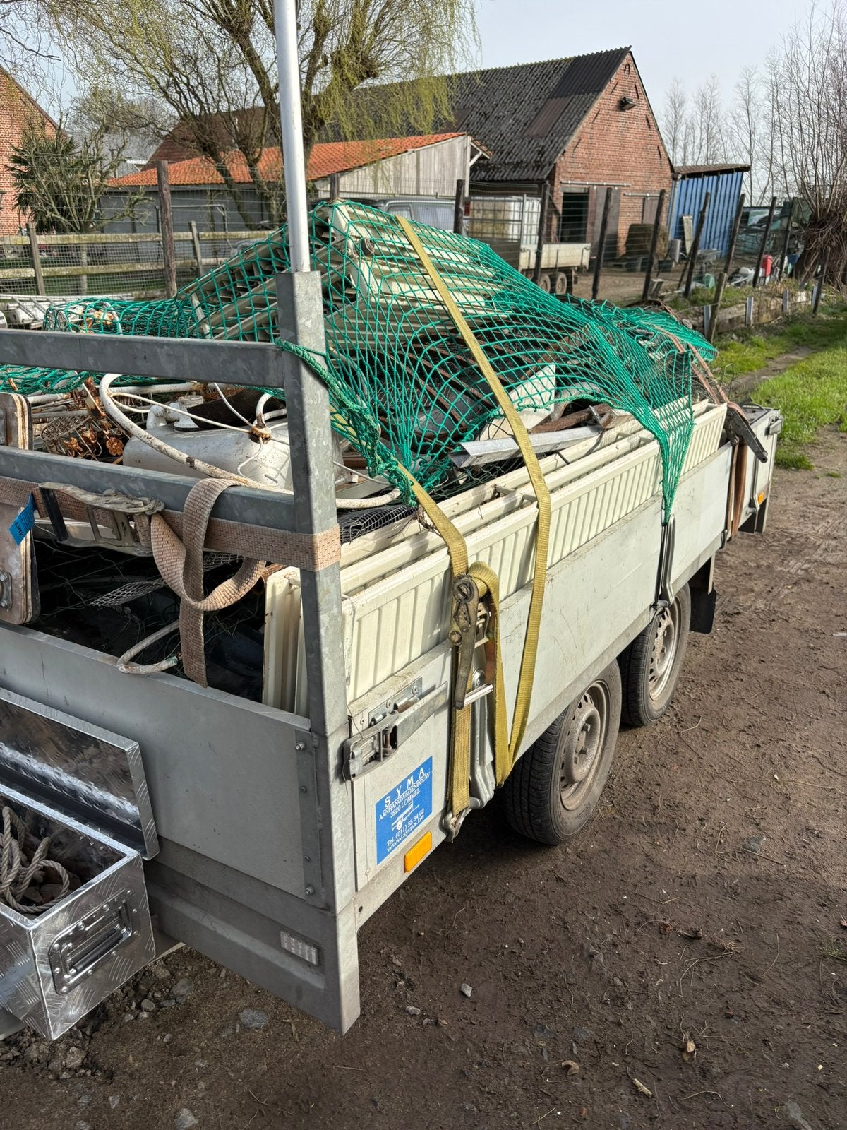 Ophaler van uw oud ijzer, Ophalen, Gebruikt, IJzer