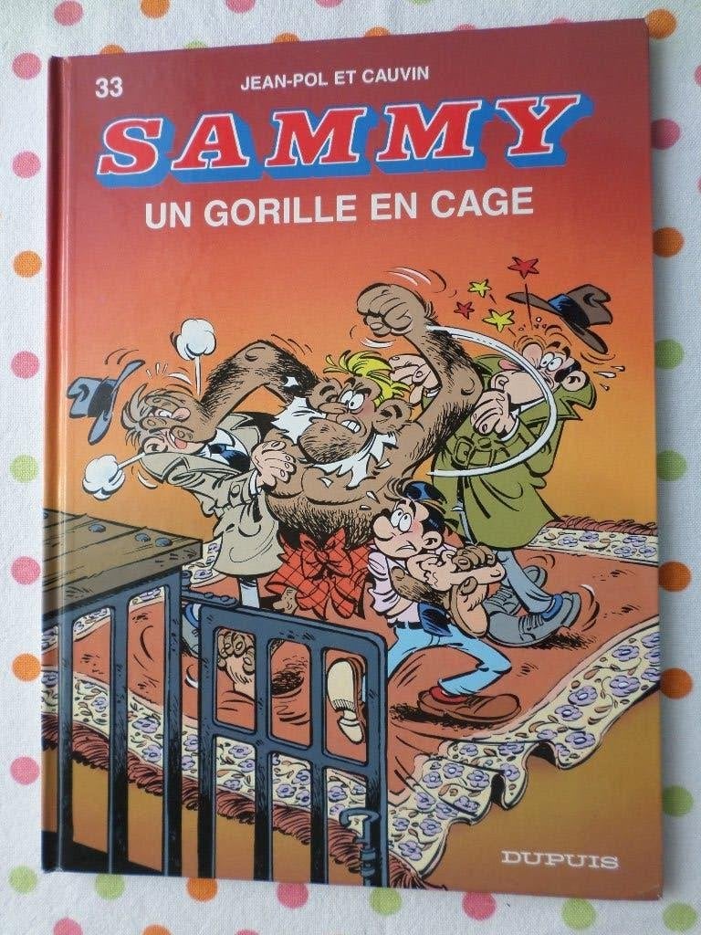 Sammy Un gorille en cage tome 33 Jean-Pol Cauvin Dupuis 1997, Livres, Enlèvement ou Envoi, Une BD, Jean-Pol Cauvin, Utilisé